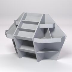 Комплект торговых развалов №1, Серый