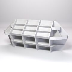 Комплект торговых развалов №3, Белый