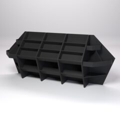 Комплект торговых развалов №3, Черный