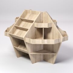 Комплект торговых развалов №4, Дуб Сонома