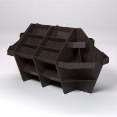 Комплект торговых развалов №5, Дуб Венге