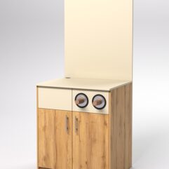 Кофепоинт №1, Дуб Золотистый и Крем Вайс