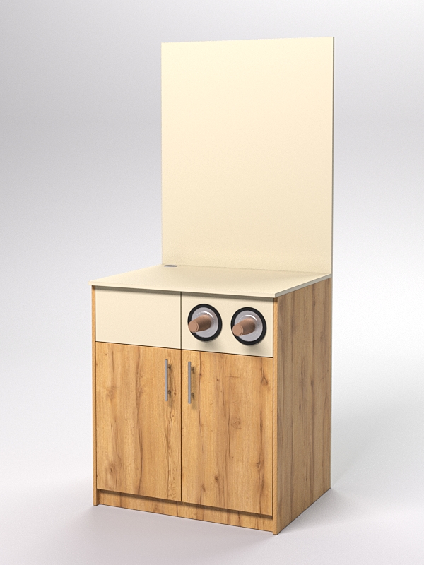 Кофепоинт №1, Дуб Золотистый и Крем Вайс